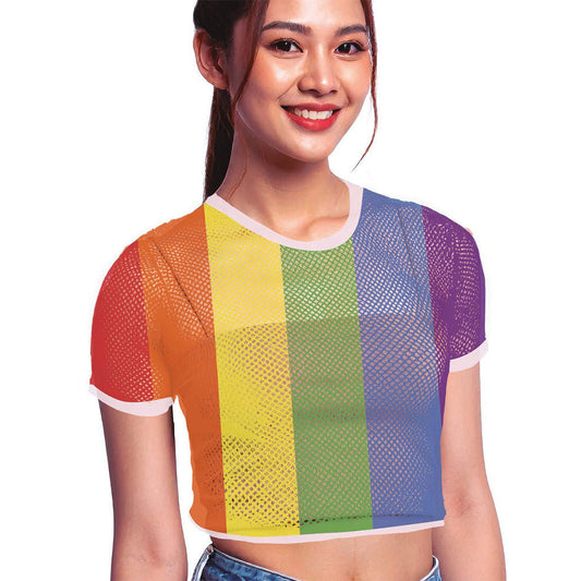 T-shirt de Malha Multicolorida