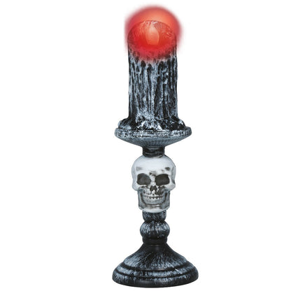 Castiçal Caveira Luminoso