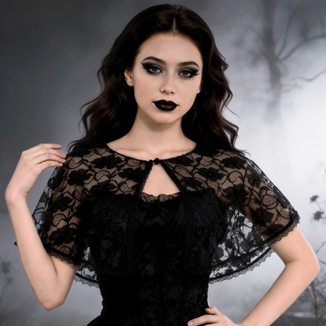 Capelina de Viúva Negra
