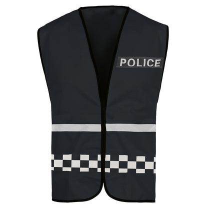 Colete de Polícia Preto infantil
