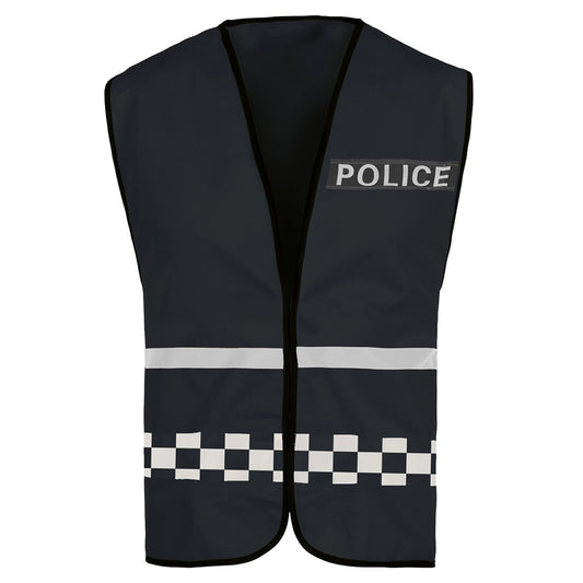 Colete de Polícia Preto infantil