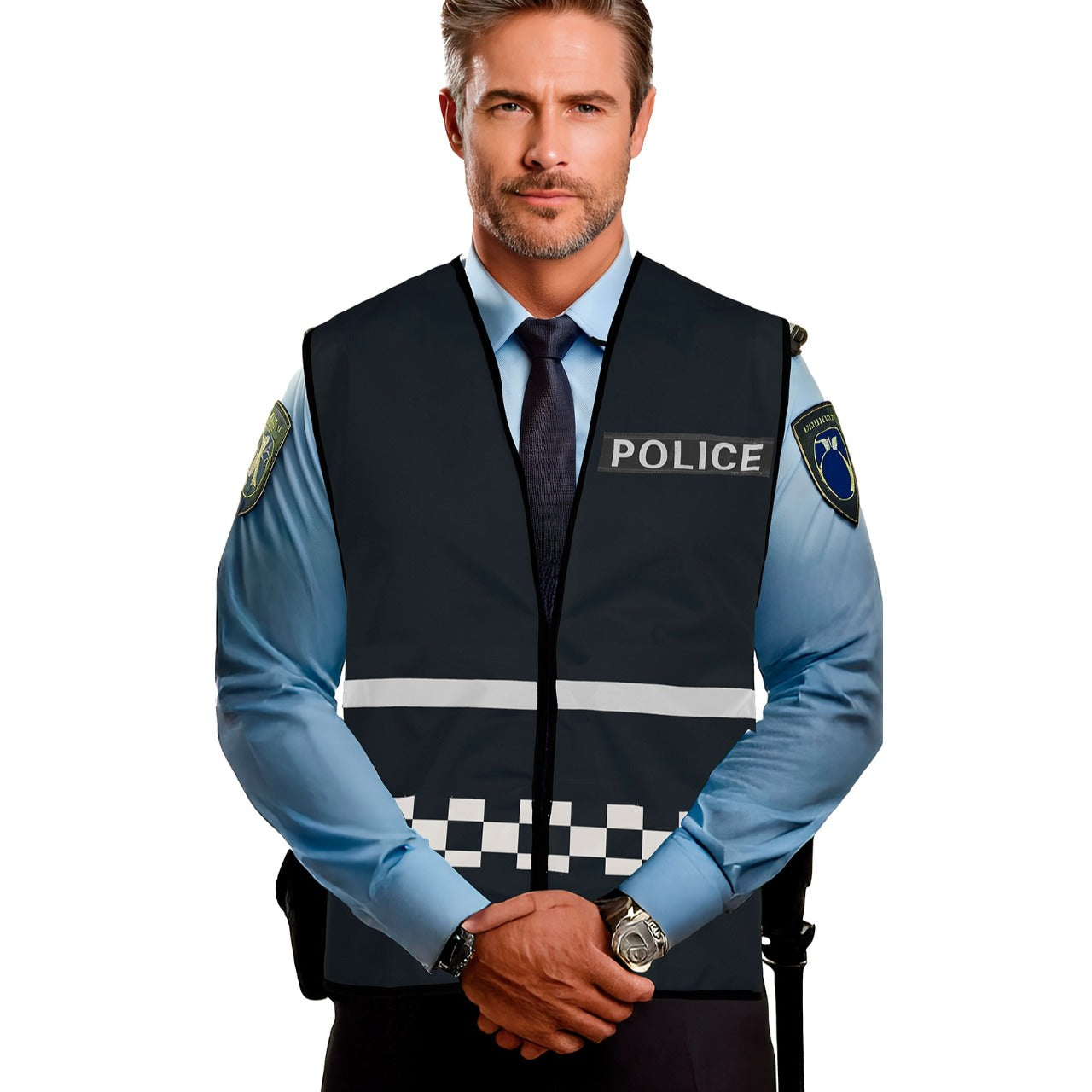 Colete de Polícia Preto