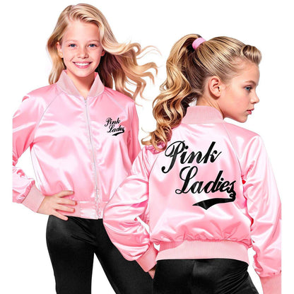 Casaco de Pink Lady Grease infantil