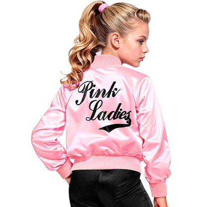 Casaco de Pink Lady Grease infantil