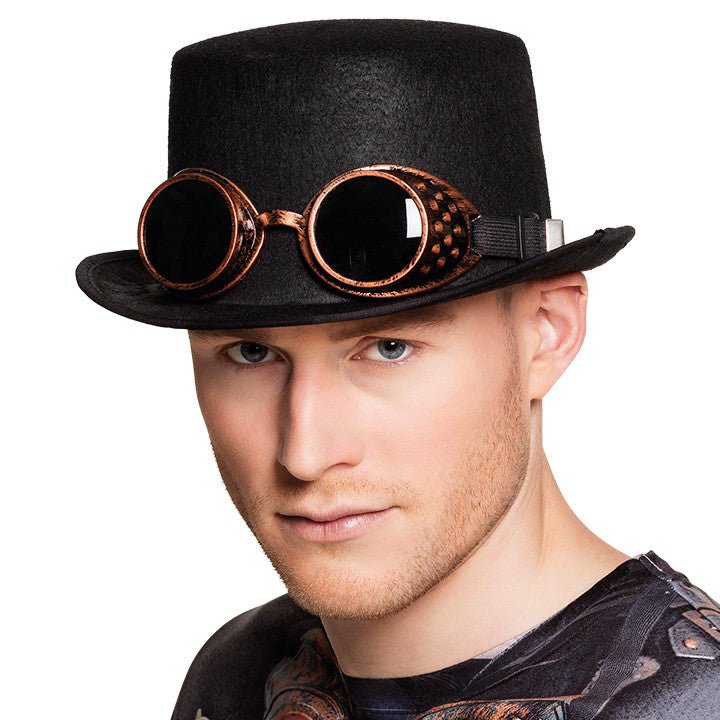 Cartola de Steampunk com Óculos