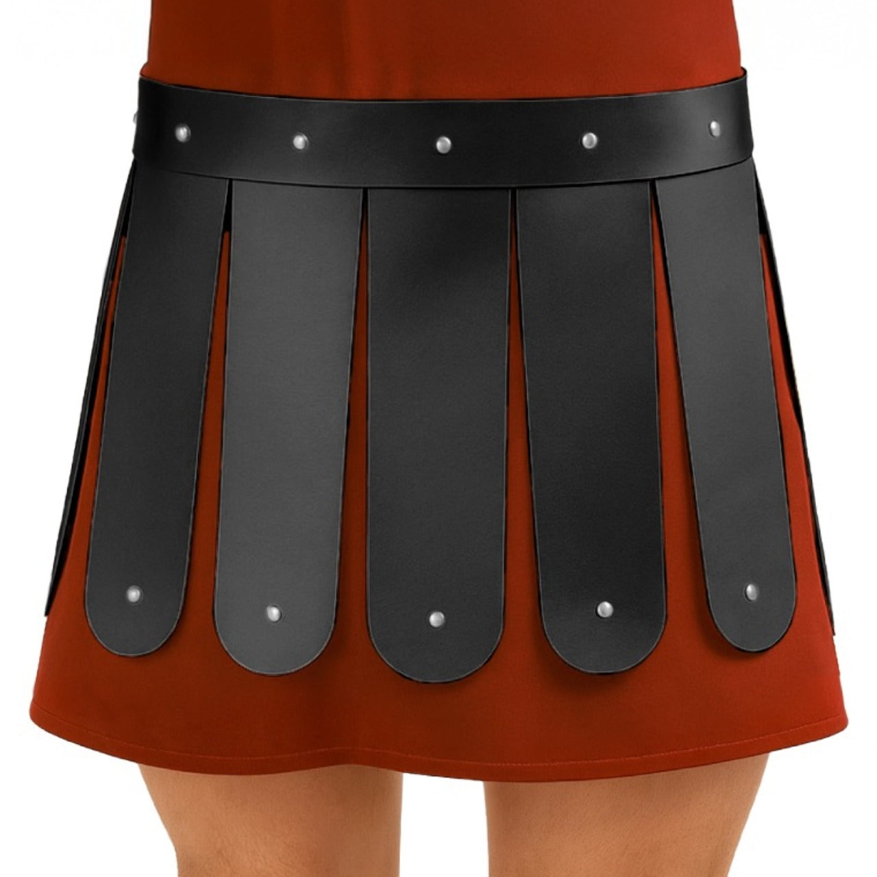 Cinto Saia de Gladiador Romano Preto