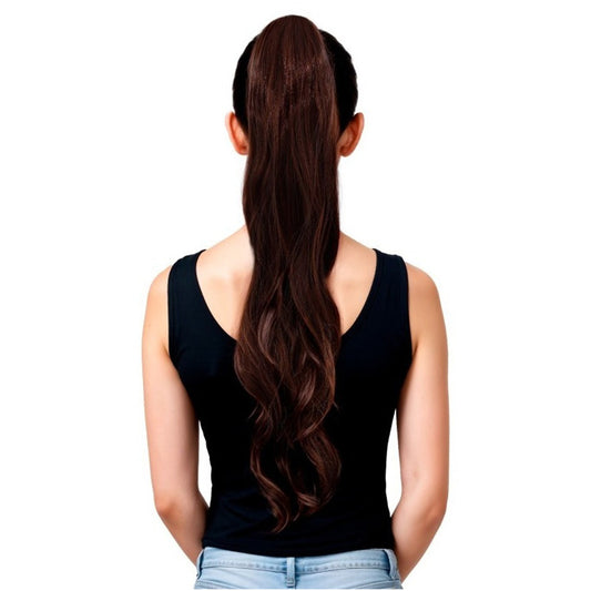 Rabo-de-cavalo Postiço Castanho