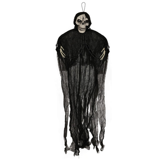 Colar de Caveira Luminescente