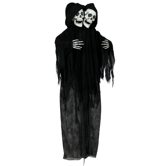 Colar de Duplo Crânio