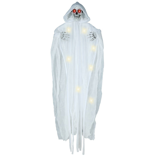 Colar de Esqueleto Branco Luminoso