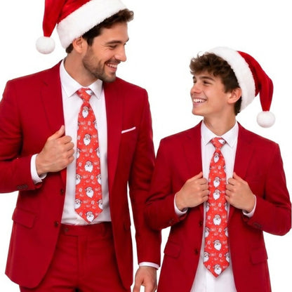 Gravata de Natal Pai Natal