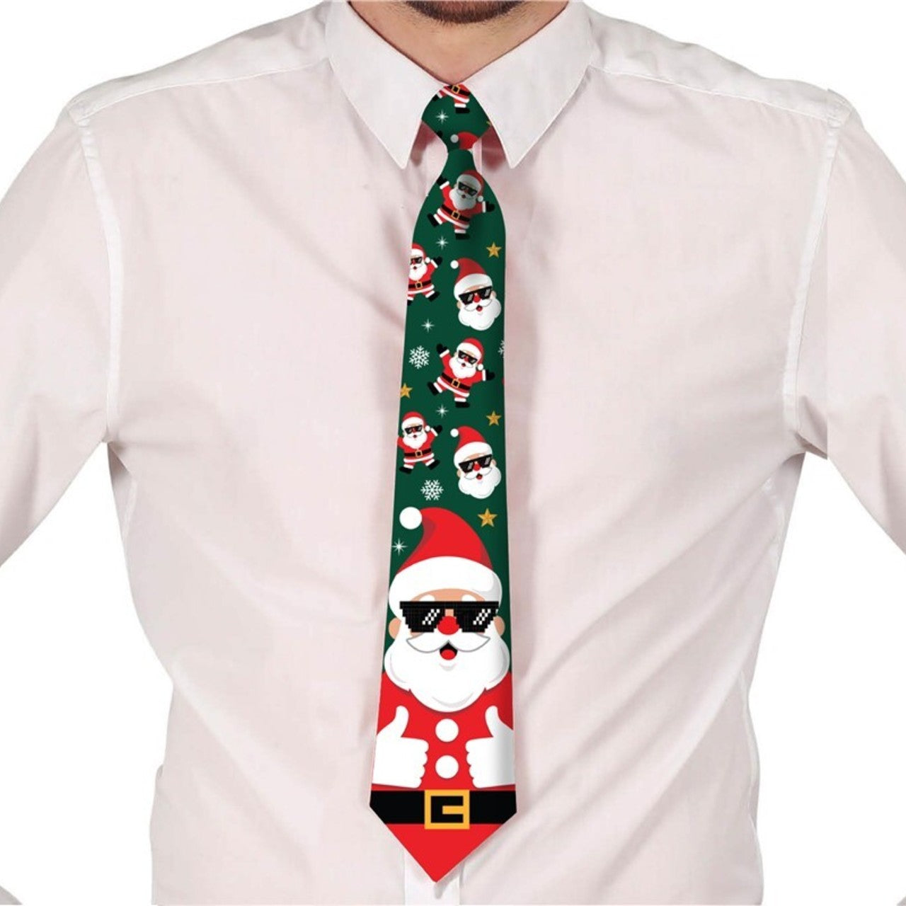 Gravata de Natal Verde