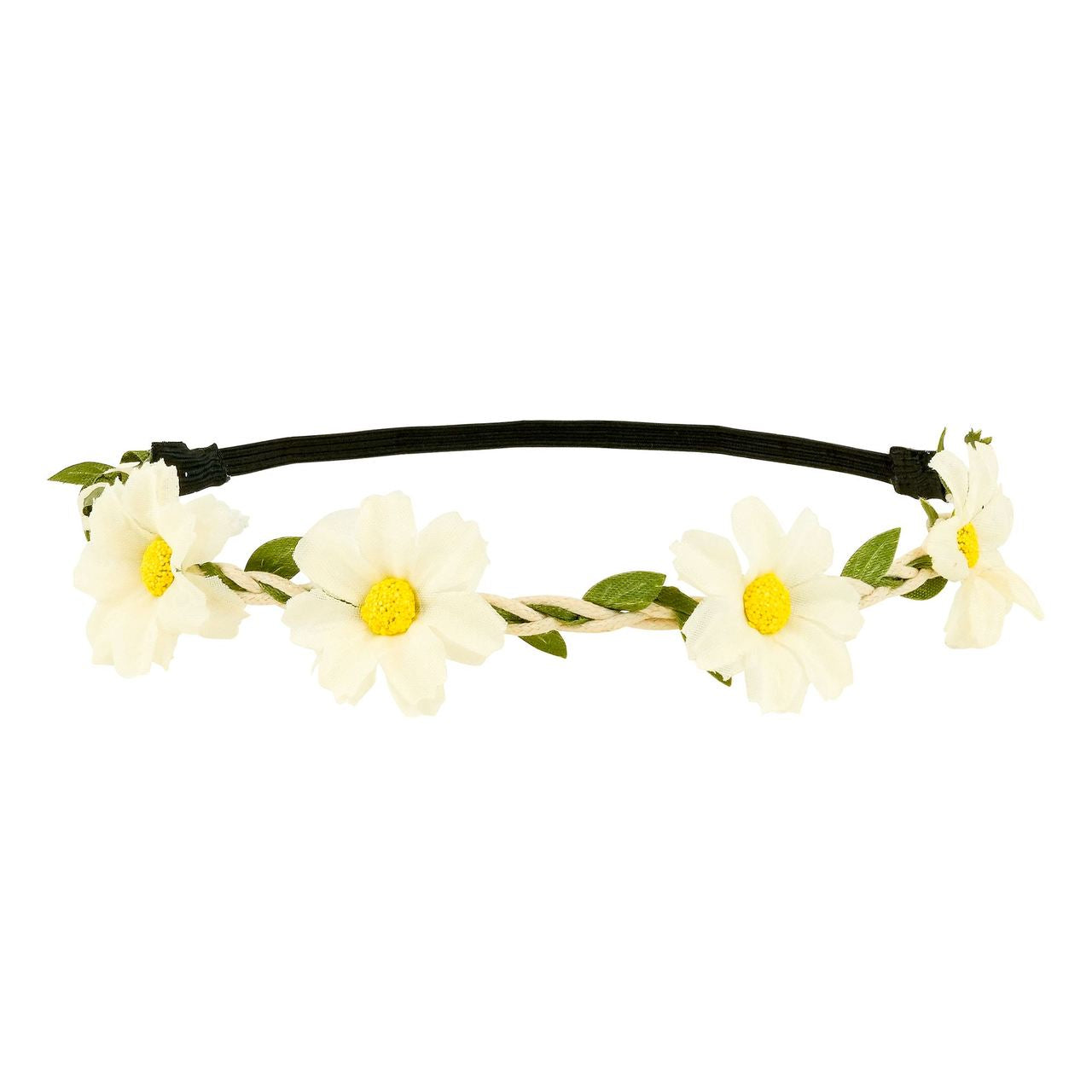 Coroa de Flores Brancas Clássica