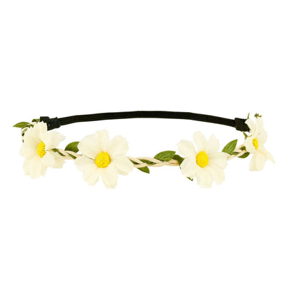 Coroa de Flores Brancas Clássica