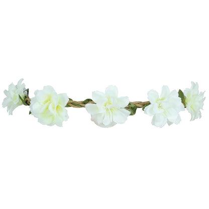 Coroa de Flores Brancas Pequenas