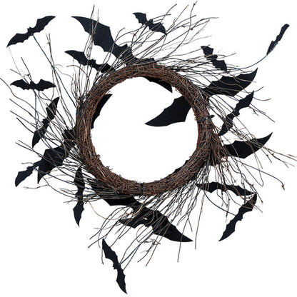 Coroa Morcegos Halloween