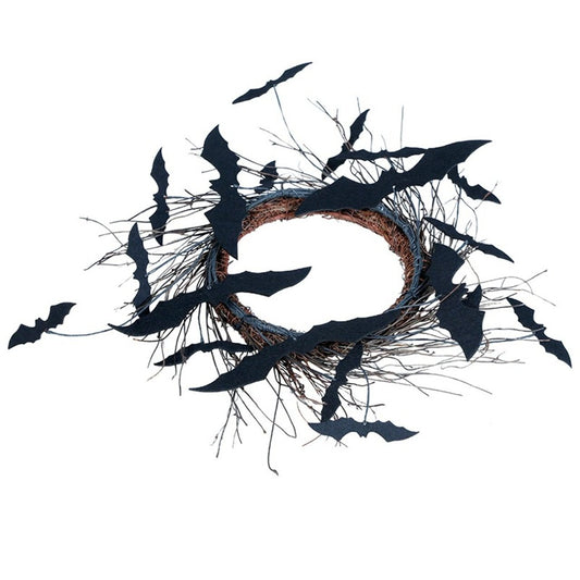 Coroa Morcegos Halloween