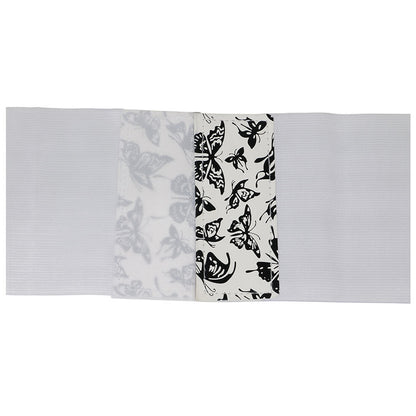 Corset Branco com Borboletas