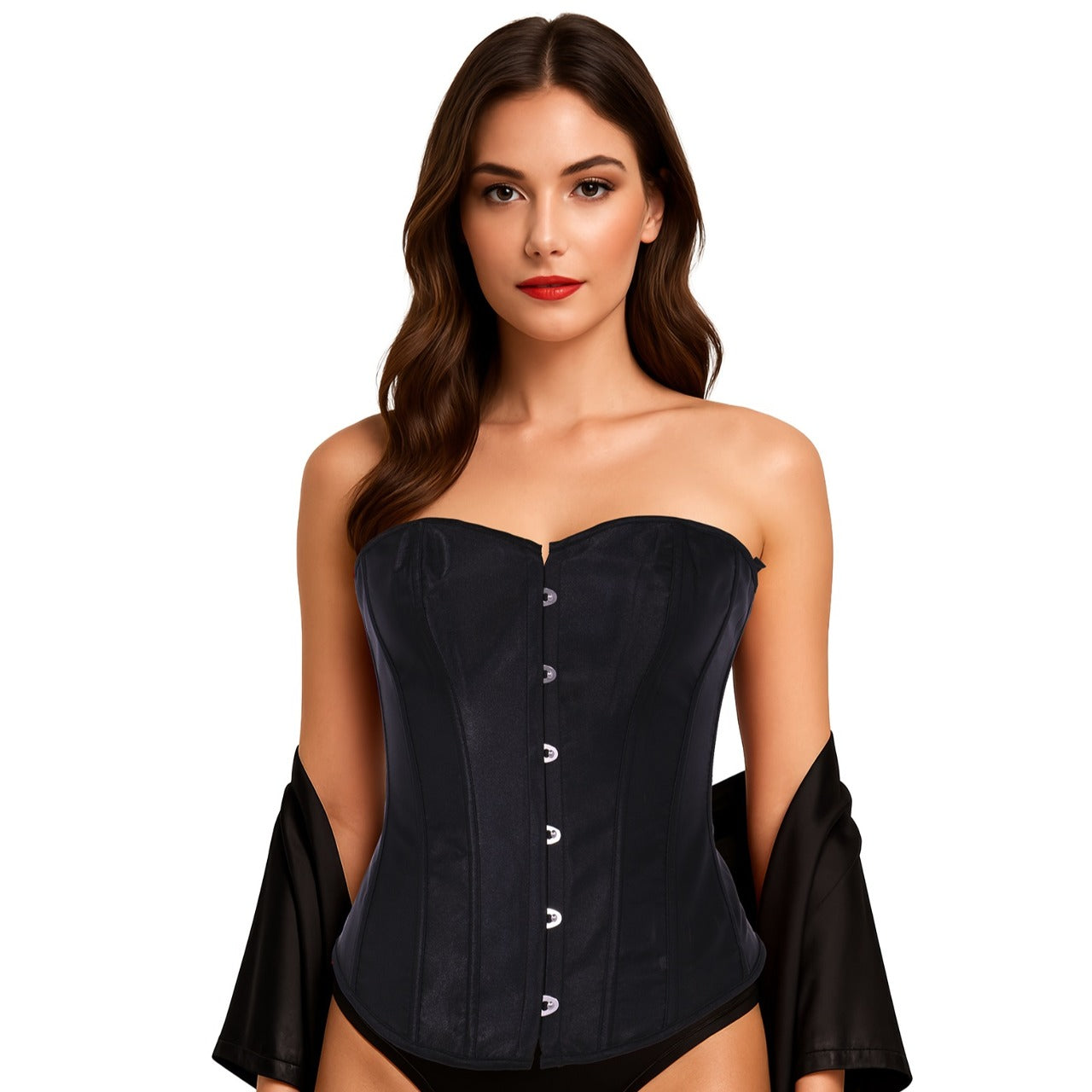 Corset Preto Coração