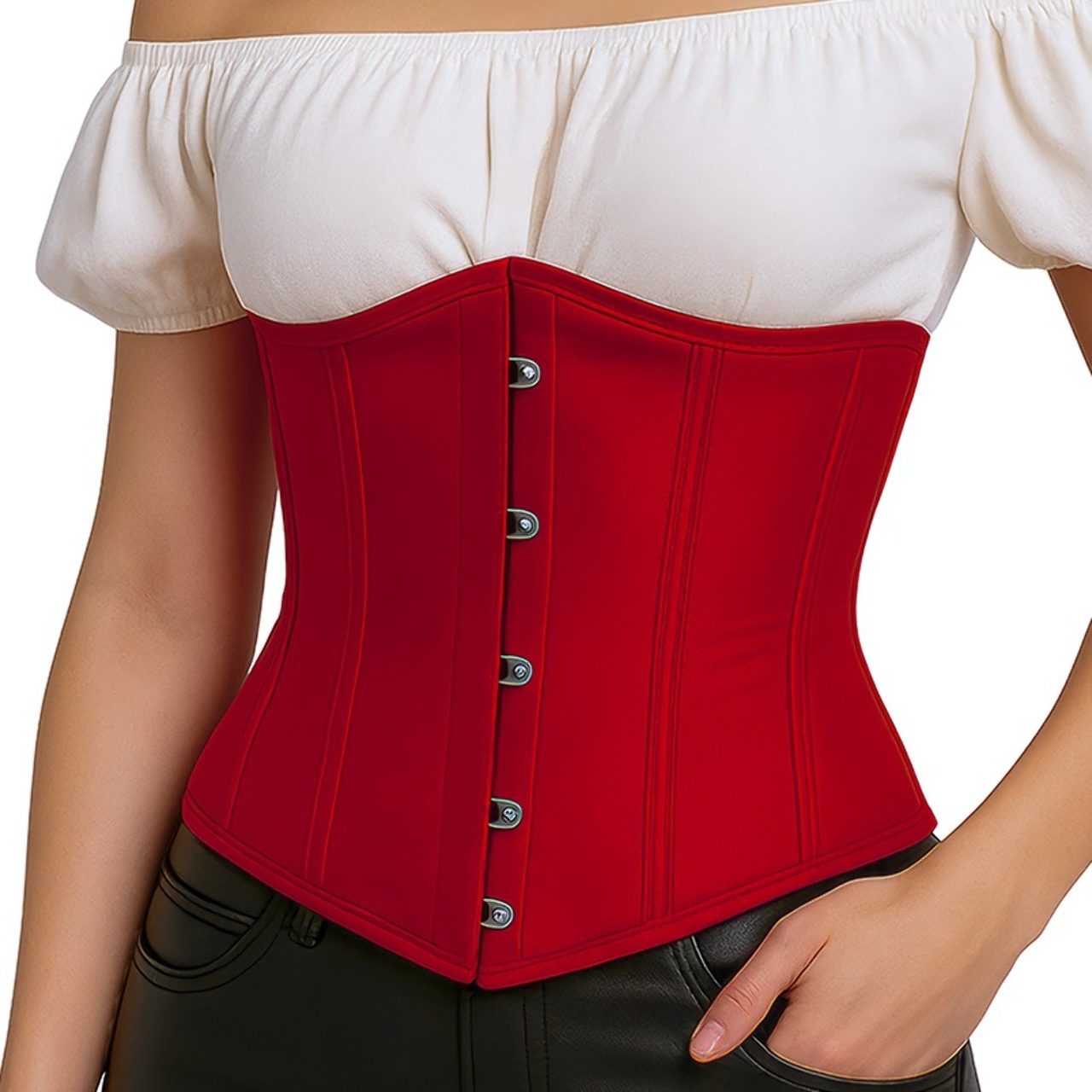 Corpete Vermelho Bustiê