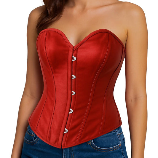 Corset Vermelho Coração