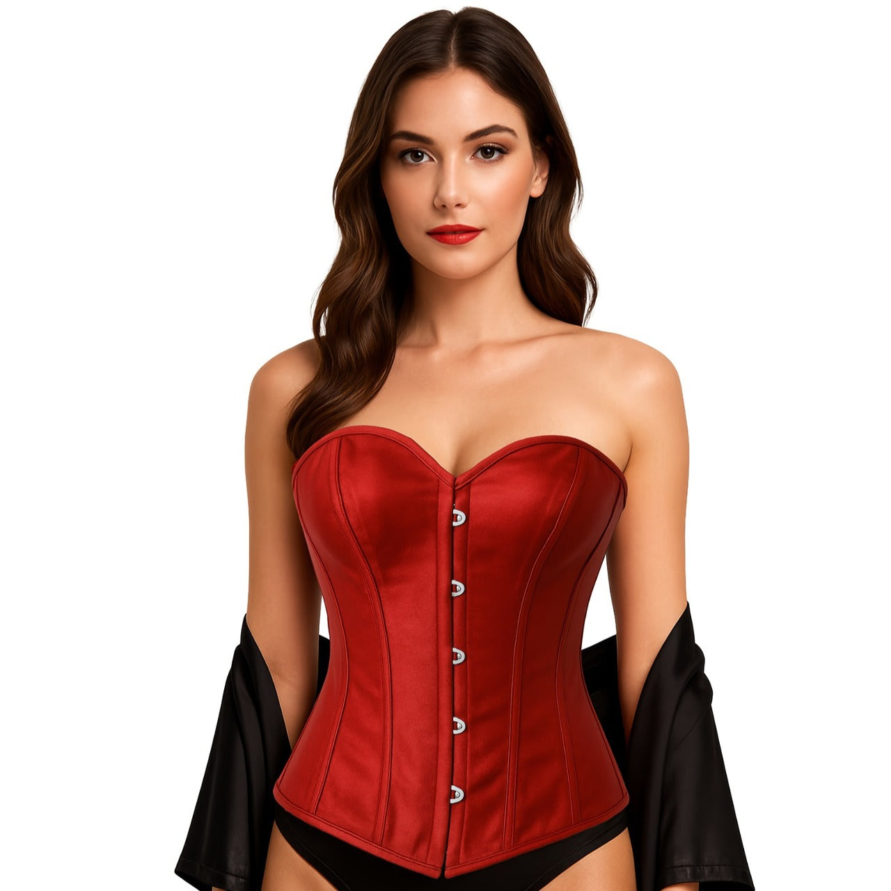 Corset Vermelho Coração
