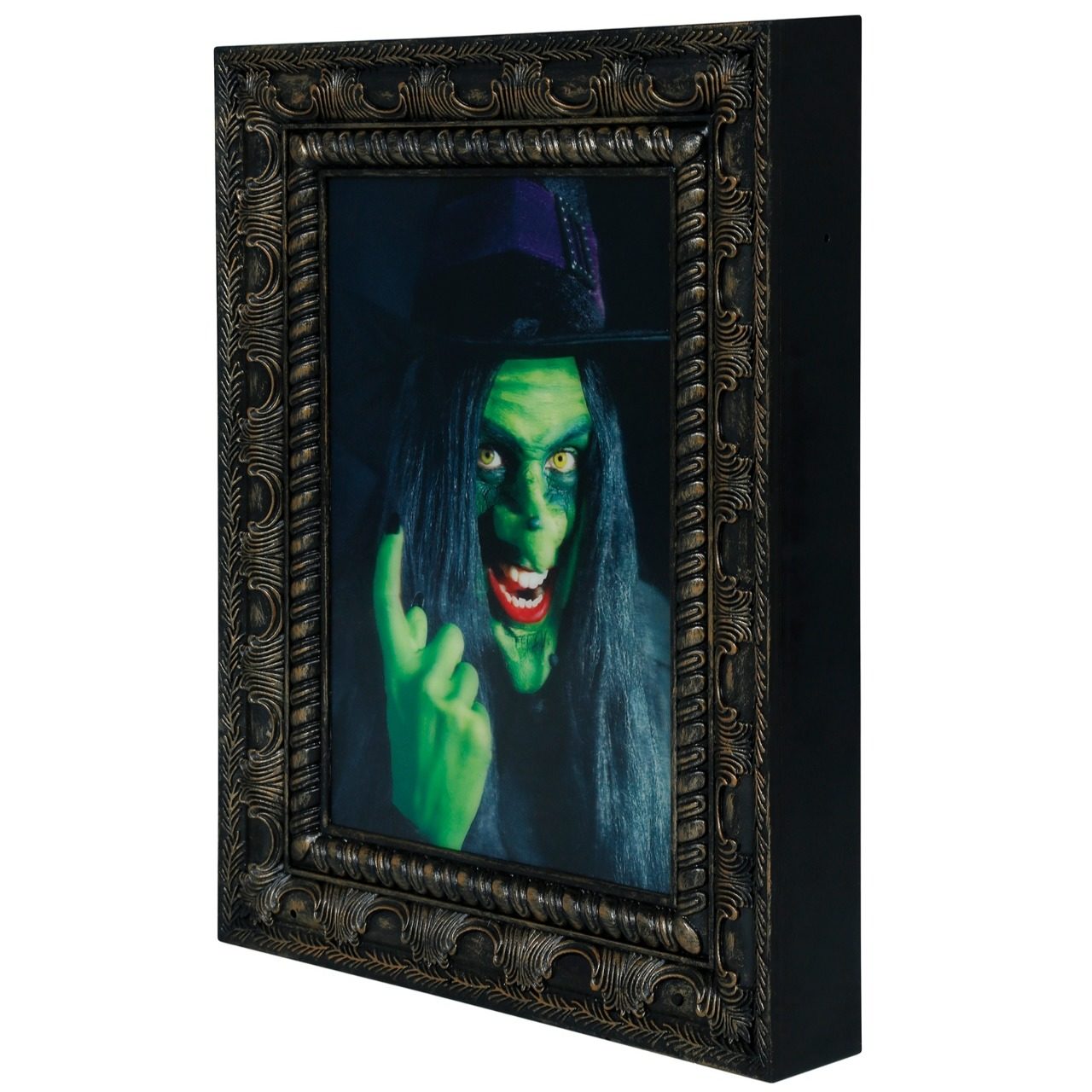 Quadro de Bruxa Animado