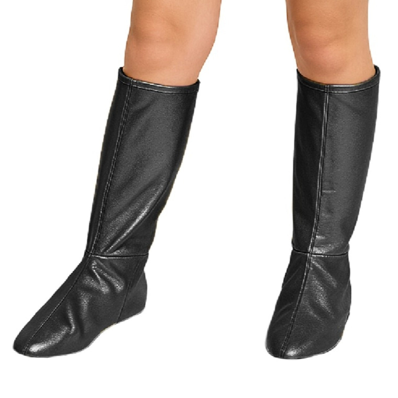 Capas para Botas Pretas Brilho Eco infantil