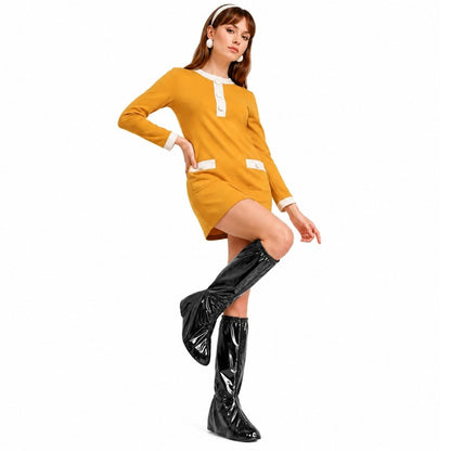 Cobre-botas Preto Brilhante