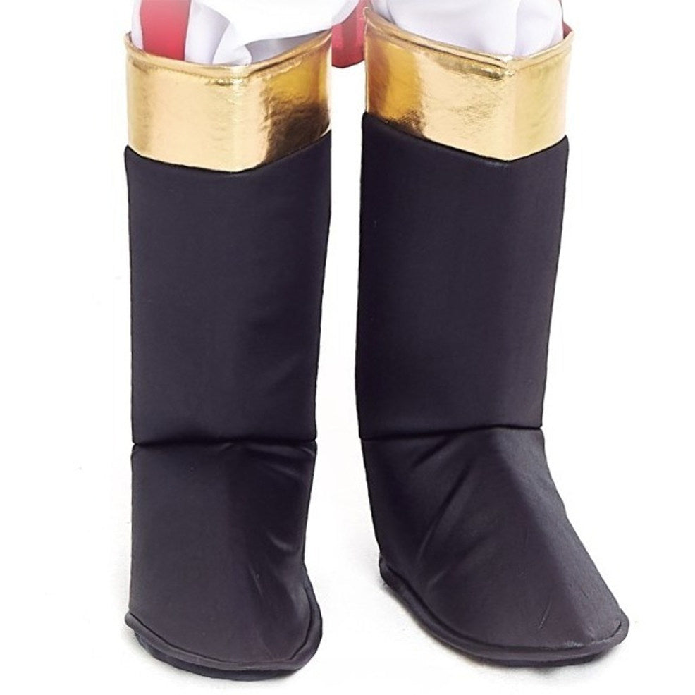 Capa para botas Preto e Dourado infantil