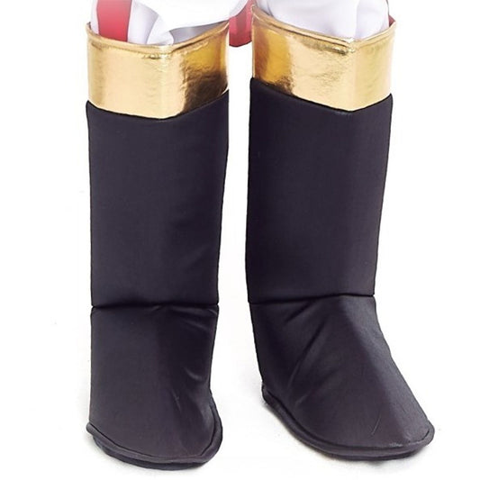 Capa para botas Preto e Dourado infantil