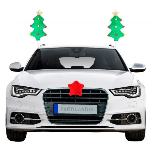Decoração de Árvore de Natal para carro