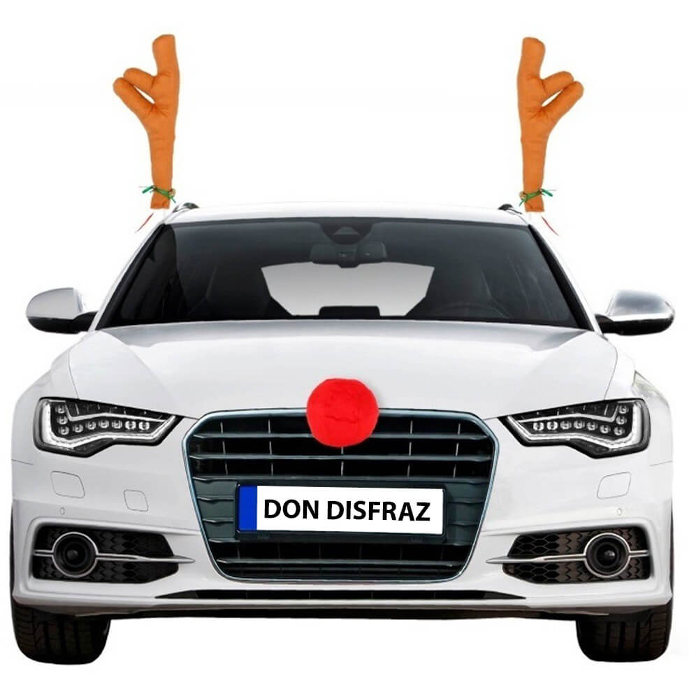 Decoração de Carro de Renas