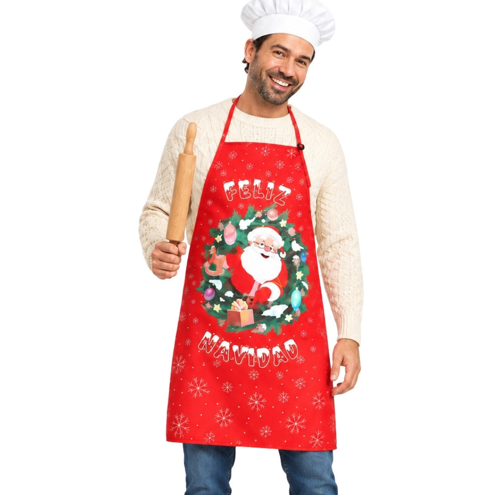 Avental de Natal Pai Natal