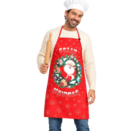Avental de Natal Pai Natal