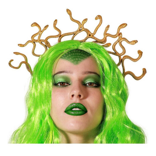 Tiara Medusa Dourada