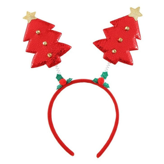 Bandolete de Natal Árvores Vermelhas