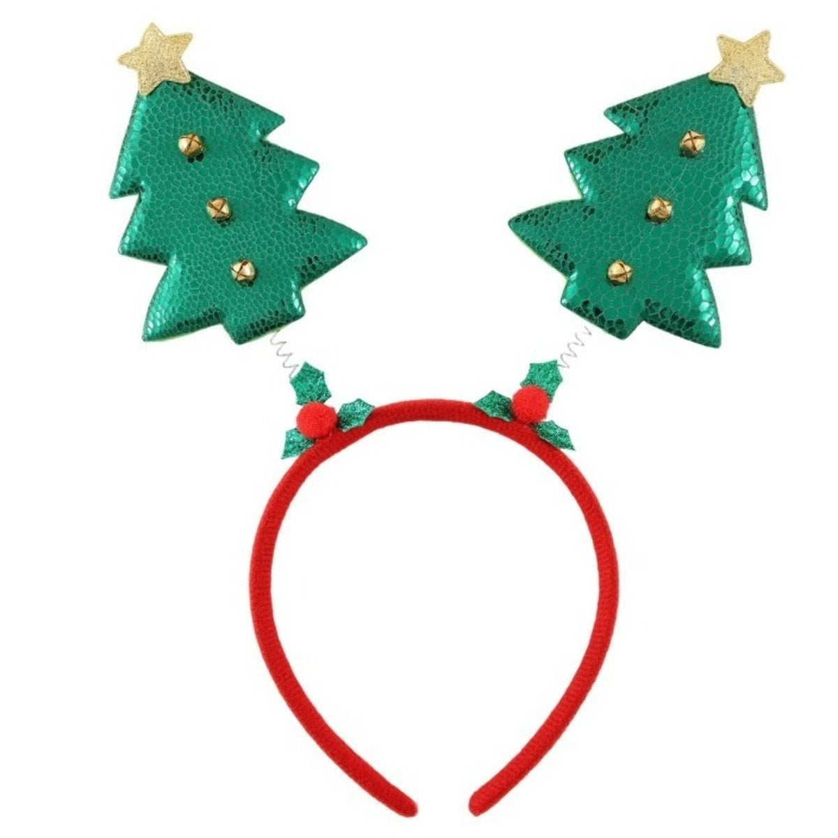 Bandolete de Natal Árvores Verdes
