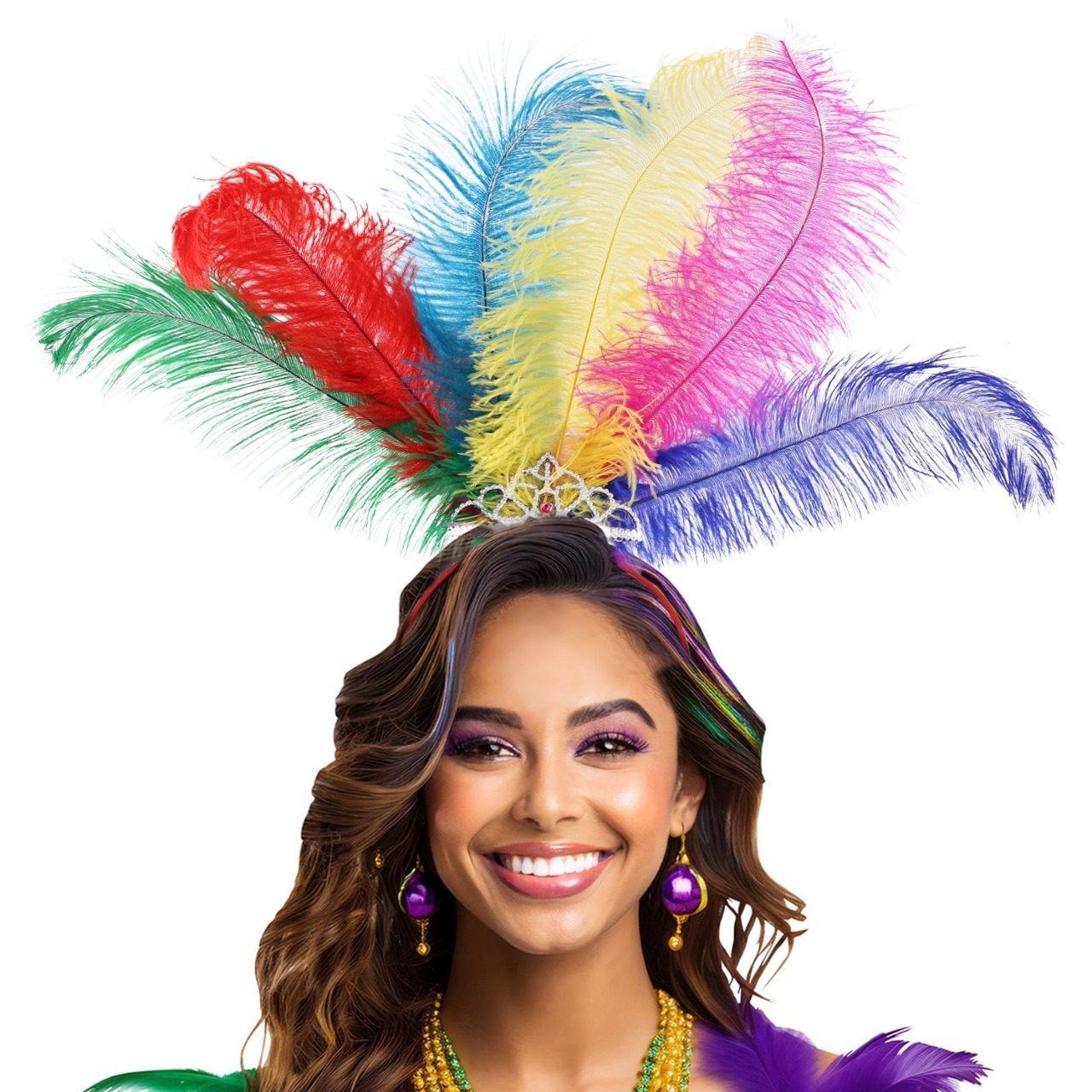 Bandolete de Plumas Arco-íris