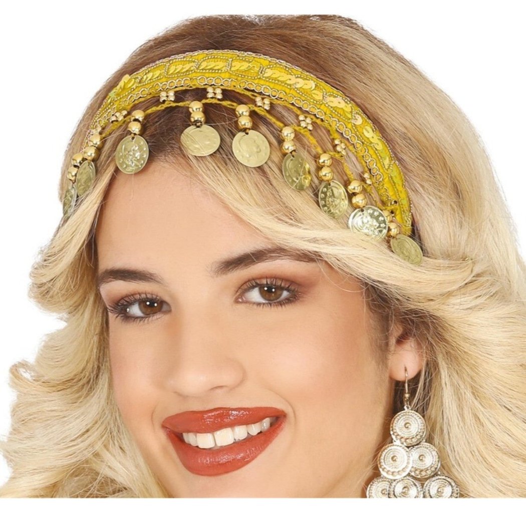 Diadema Zingara Amarelo