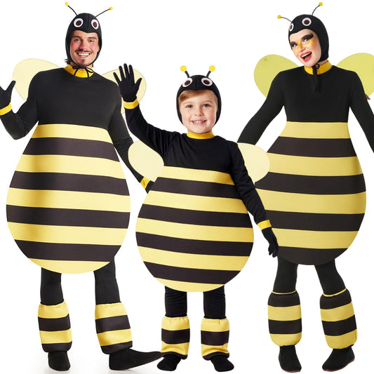 Fatos de grupo de abelhas rechonchudas