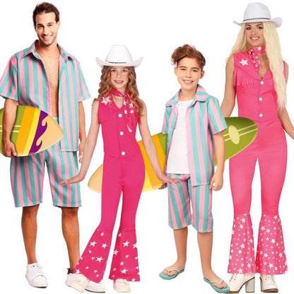 Fatos em grupo de Barbie e Ken Surfistas