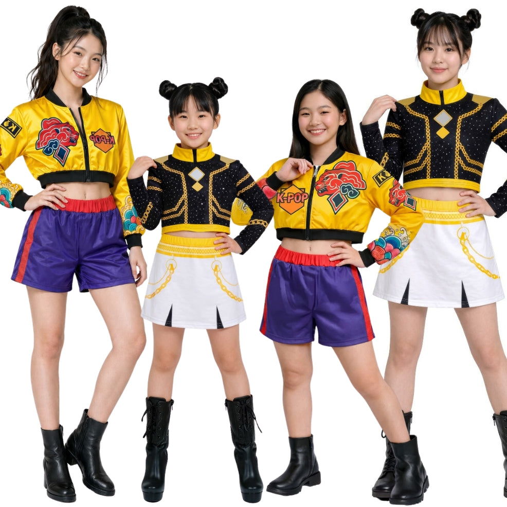 Fatos de grupo de cantores de K-Pop Eco