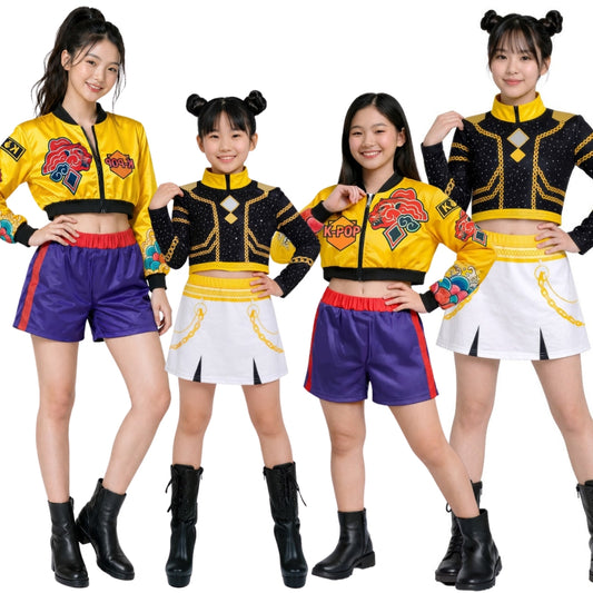 Fatos de grupo de cantores de K-Pop Eco