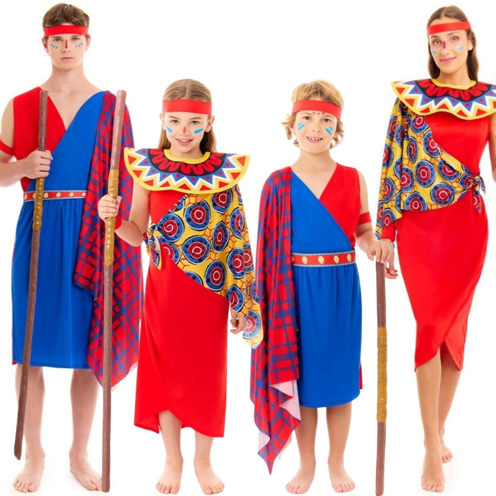 Fatos em grupo de Guerreiros Masai