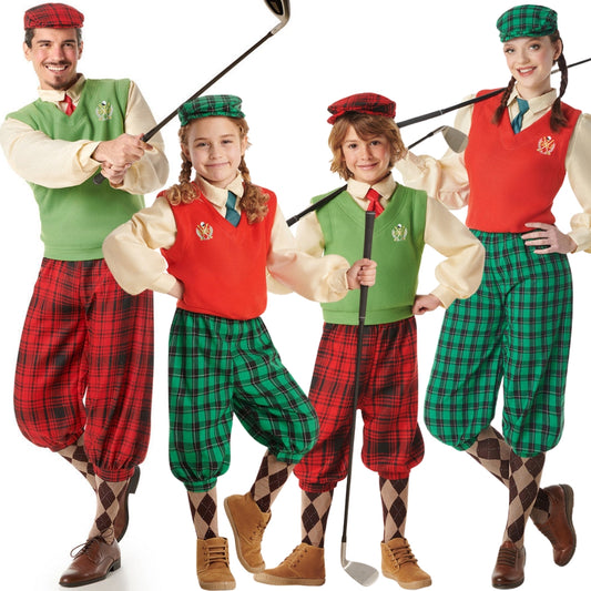 Fatos em Grupo de Jogadores de Golfe aos Quadrados