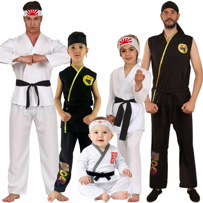 Fatos de grupo de Karate Kid