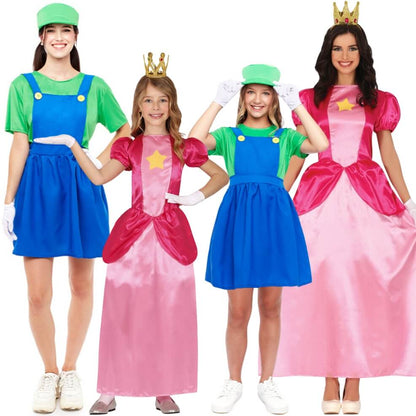 Fatos em grupo de Luigi e Princesa Peach