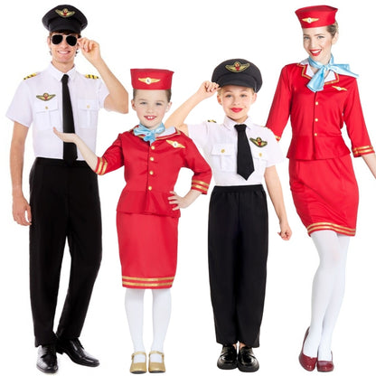 Fatos de grupo de Pilotos e Hospedeiras Oficiais