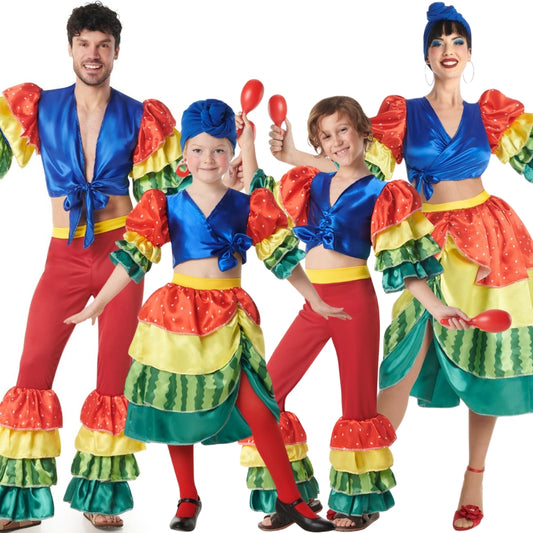 Fatos em Grupo de Rumberos Multicoloridos